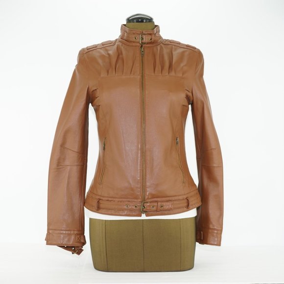 Metro 7 Genuine Leather Moto Jacket - Picture 3 of 16